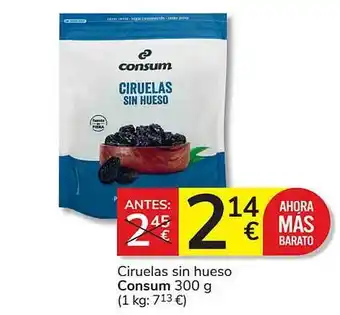 Consum Cirueals sin hueso consum oferta