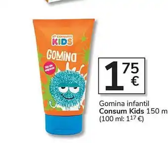 Consum Gomina infantil consum kids oferta