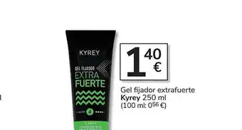 Consum Gel fijador extrafuerte kyrey oferta