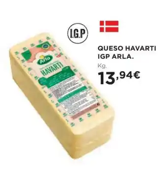 Hipercor Queso Havarti IGP Arla oferta