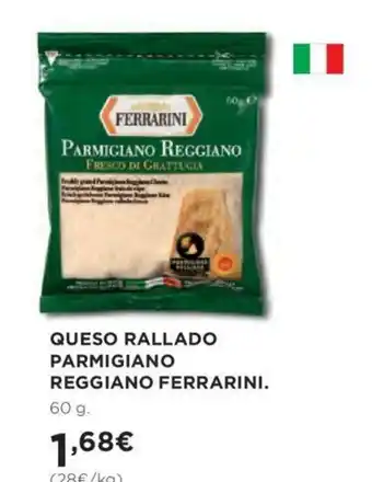 Hipercor Queso Rallado Parmigiano Reggiano Ferrarini oferta