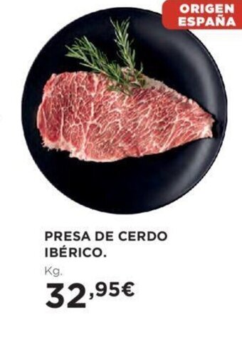 Hipercor Presa De Cerdo Ibèrico oferta