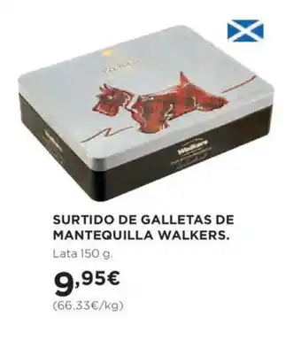 Hipercor Surtido De Galletas De Mantqeuilla Walkers. oferta