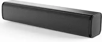 Amazon Altavoces pc, mini barra de sonido usb altavoz sobremesa estéreo con cable para ordenador con control de volumen en línea ... oferta