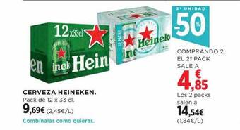 El Corte Inglés Cerveza heineken oferta