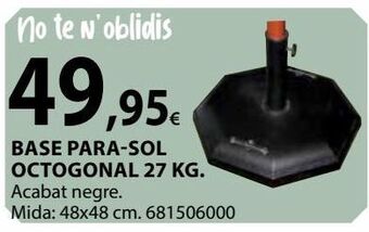 Base de parasol