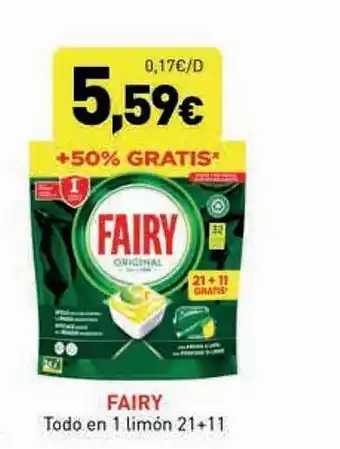 Hiperber Fairy todo en 1 limón oferta