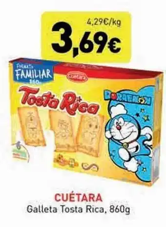 Hiperber Cuétara galleta tosta rica oferta