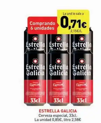 Hiperber Estrella galicia cerveza especial oferta
