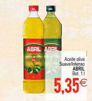 Plenus Supermercados Aceite oliva suave intenso abril oferta
