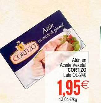 Plenus Supermercados Atún en aceite vexetal cortizo oferta