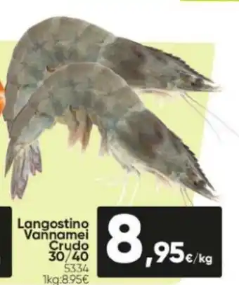 Family Cash Langostino Vannamei Crudo 30/40 oferta