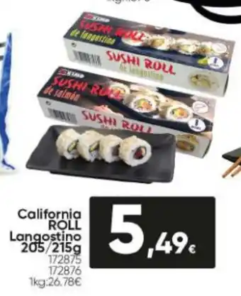 Family Cash California Roll Langostino 205/215g oferta