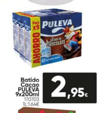Family Cash Batido Cacao Puleva 9x200ml oferta