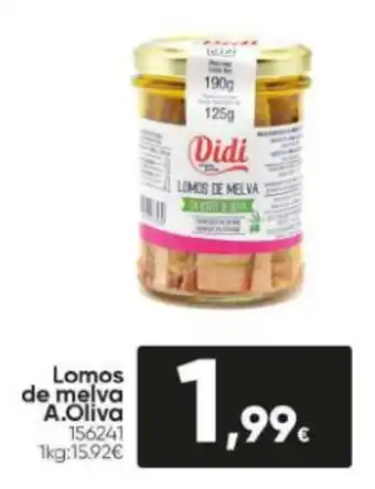 Family Cash Lomos de Melva A.Oliva oferta