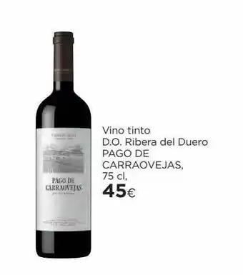 El Corte Inglés Vino tinto d.o. ribera del duero pago de carraovejas oferta