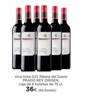 El Corte Inglés Vino tinto d.o. ribera del duero prado rey origen oferta