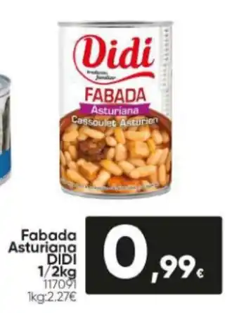 Family Cash Fabada Asturiana Didi 1/2kg oferta