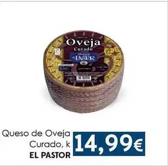 SPAR Lanzarote Queso de oveja curado, k el pastor oferta