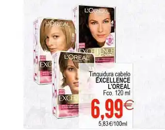 Tinguidura cabelo excellence l'oreal