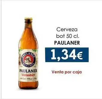 SPAR Lanzarote Cerveza bot paulaner oferta