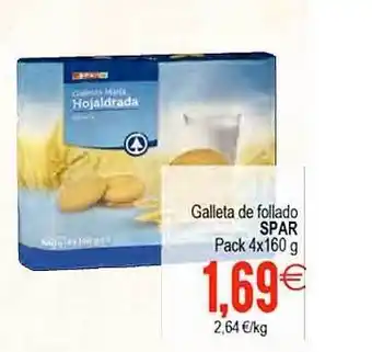 Plenus Supermercados Galleta de follado spar oferta