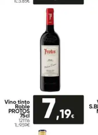Family Cash VIno Tinto Roble Protos 75cl oferta