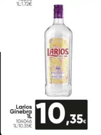 Family Cash Larios Ginebra 1L oferta