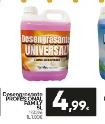 Family Cash Desengrasante Profesional Family 5L oferta