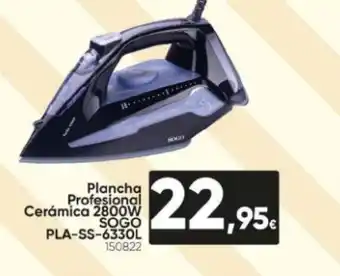 Family Cash Plancha Profesional Cerámica 2800W SOGO PLA-SS-6330L oferta
