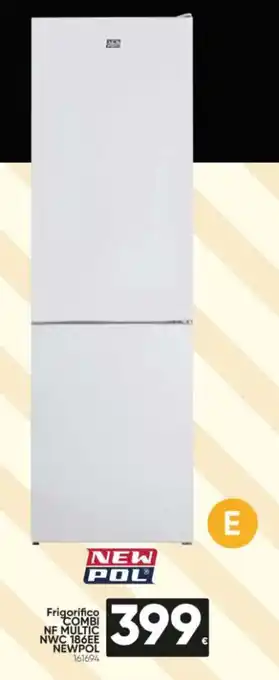 Family Cash Frigorifico Combi Nf Multic Nwc 186EE Newpol oferta