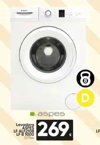 Family Cash Lavadora Aspes Lf ALF2108 Lf 8 1000 oferta
