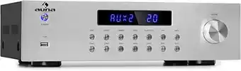 Amazon Auna amplificador audio bluetooth para equipo de musica, amplificador hifi, av y control de agudos y bajo, amplificadores ... oferta