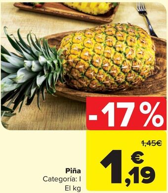 Carrefour Piña oferta