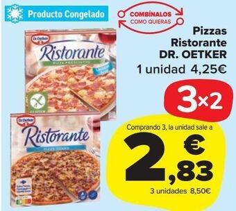 Carrefour Market Pizzas ristorante dr.oetker oferta