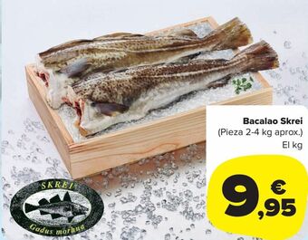 Carrefour Market Bacalao skrei oferta