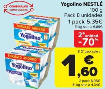 Carrefour Yogolino nestlé oferta