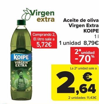 Carrefour Aceite de oliva virgen extra koipe oferta