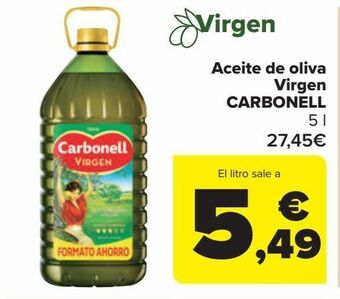 Carrefour Aceite de oliva virgen carbonell oferta