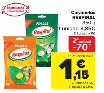 Carrefour Caramelos respiral oferta