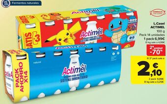 Carrefour L.casei actimel oferta