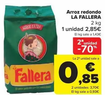Carrefour Arroz redondo la fallera oferta