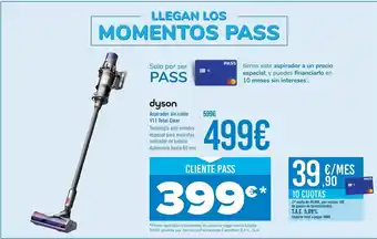 Carrefour Dyson aspirador sin cable v11 total clear oferta