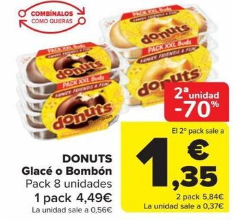 Carrefour Donuts glacé o bombón oferta