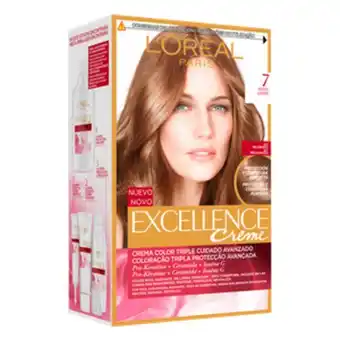 Plenus Supermercados Tinte de pelo excellence nº7 rubio oferta