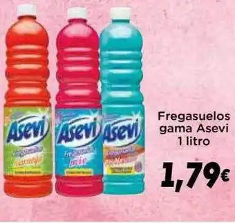 Supermercados Piedra Fregasuelos gama asevi oferta