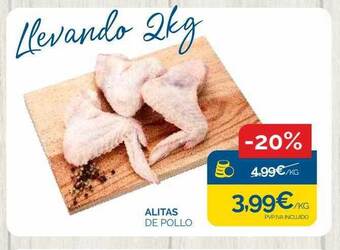 Cash Ecofamilia Alitas de pollo oferta