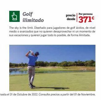 Soltour Golf sky oferta