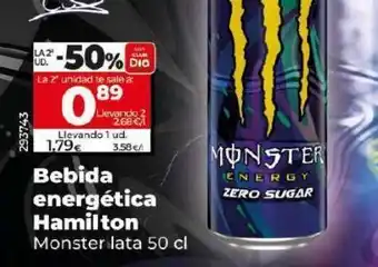 Dia Market Bebida energética monster oferta
