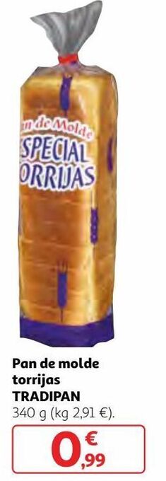 Alcampo Pan de molde oferta